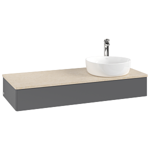 Meuble sous-vasque Villeroy &amp; Boch Antao 1200x190x500mm K12053GK FK/AP: GK/3
