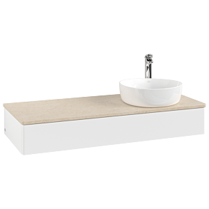 Meuble sous-vasque Villeroy &amp; Boch Antao 1200x190x500mm K12053MT FK/AP: MT/3