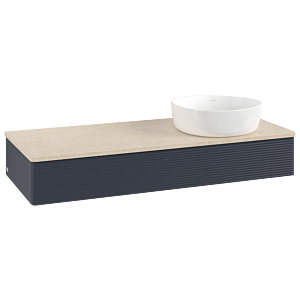 Villeroy & Boch Antao Waschtischunterschrank 1200x190x500mm K12113HG mit Struktur FK/AP: HG/3