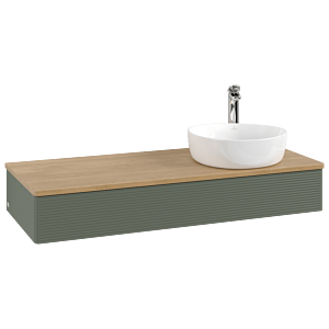 Meuble sous-vasque Villeroy &amp; Boch Antao 1200x190x500mm K12151HL avec structure FK/AP: HL/1