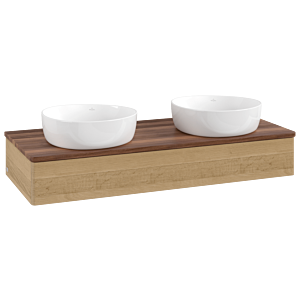 Meuble sous-vasque Villeroy &amp; Boch Antao 1200x190x500mm K13012HN FK/AP: HN/2