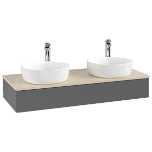 Meuble sous-vasque Villeroy &amp; Boch Antao 1200x190x500mm K13053GK FK/AP: GK/3