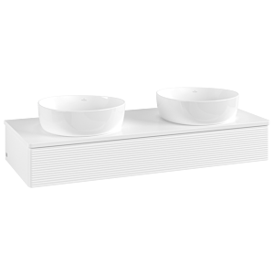 Meuble sous-vasque Villeroy &amp; Boch Antao 1200x190x500mm K13110MT avec structure FK/AP: MT/0