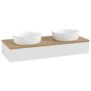 Meuble sous-vasque Villeroy &amp; Boch Antao 1200x190x500mm K13111GF avec structure FK/AP: GF/1