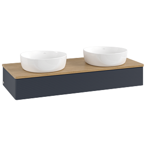 Meuble sous-vasque Villeroy &amp; Boch Antao 1200x190x500mm K13111HG avec structure FK/AP: HG/1