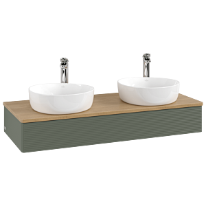 Villeroy &amp; Boch Antao meuble sous lavabo 1200x190x500mm K13151HL avec structure FK/AP: HL/1