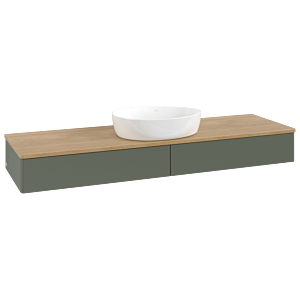 Villeroy &amp; Boch Antao vanity unit 1600x190x500mm K14011HL FK/AP: HL/1