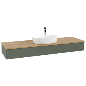 Villeroy &amp; Boch Antao vanity unit 1600x190x500mm K14051HL FK/AP: HL/1