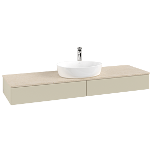 Villeroy &amp; Boch Antao vanity unit 1600x190x500mm K14053HJ FK/AP: HJ/3