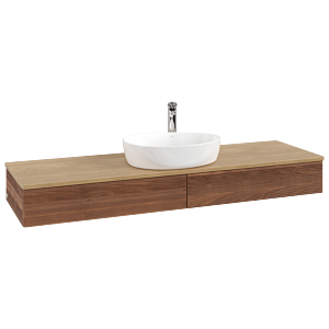 Villeroy &amp; Boch Antao vanity unit 1600x190x500mm K14151HM with structure FK/AP: HM/1