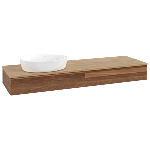 Meuble sous-vasque Villeroy &amp; Boch Antao 1600x190x500mm K15011HM FK/AP: HM/1
