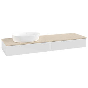 Meuble sous-vasque Villeroy &amp; Boch Antao 1600x190x500mm K15013GF FK/AP: GF/3