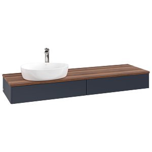 Villeroy & Boch Antao Waschtischunterschrank 1600x190x500mm K15052HG FK/AP: HG/2