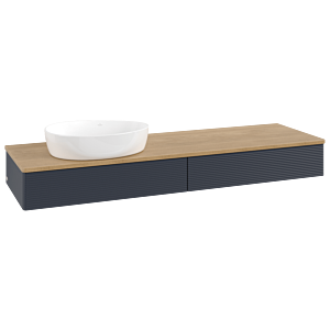 Meuble sous-vasque Villeroy &amp; Boch Antao 1600x190x500mm K15111HG avec structure FK/AP: HG/1