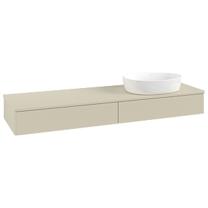 Meuble sous-vasque Villeroy &amp; Boch Antao 1600x190x500mm K16010HJ FK/AP: HJ/0
