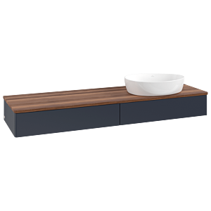 Meuble sous-vasque Villeroy &amp; Boch Antao 1600x190x500mm K16012HG FK/AP: HG/2