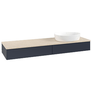 Meuble sous-vasque Villeroy &amp; Boch Antao 1600x190x500mm K16013HG FK/AP: HG/3