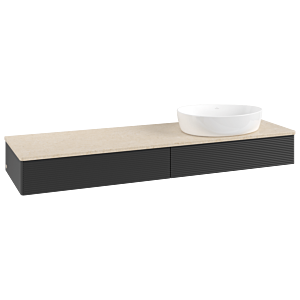 Meuble sous-vasque Villeroy &amp; Boch Antao 1600x190x500mm K16113PD avec structure FK/AP: PD/3