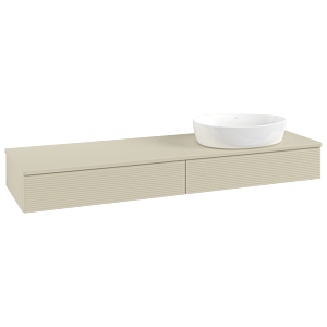 Villeroy & Boch Antao Waschtischunterschrank 1600x190x500mm K16150HJ mit Struktur FK/AP: HJ/0