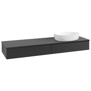 Villeroy & Boch Antao Waschtischunterschrank 1600x190x500mm K16150PD mit Struktur FK/AP: PD/0