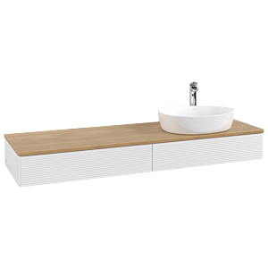 Meuble sous-vasque Villeroy &amp; Boch Antao 1600x190x500mm K16151GF avec structure FK/AP: GF/1