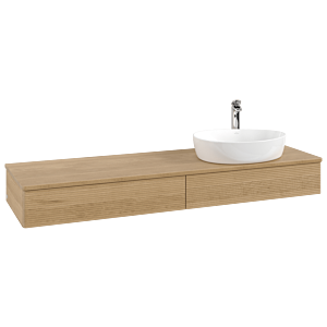 Meuble sous-vasque Villeroy &amp; Boch Antao 1600x190x500mm K16151HN avec structure FK/AP: HN/1