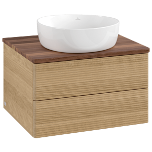 Villeroy & Boch Antao Waschtischunterschrank 600x360x500mm K18112HN mit Struktur FK/AP: HN/2