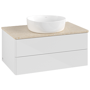 Meuble sous-vasque Villeroy &amp; Boch Antao 800x360x500mm K19013GF FK/AP: GF/3
