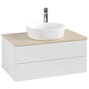 Meuble sous-vasque Villeroy &amp; Boch Antao 800x360x500mm K19053GF FK/AP: GF/3