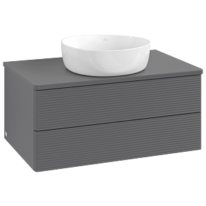 Villeroy & Boch Antao Waschtischunterschrank 800x360x500mm K19110GK mit Struktur FK/AP: GK/0