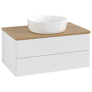 Villeroy & Boch Antao Waschtischunterschrank 800x360x500mm K19111GF mit Struktur FK/AP: GF/1