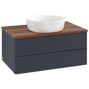 Villeroy & Boch Antao Waschtischunterschrank 800x360x500mm K19112HG mit Struktur FK/AP: HG/2