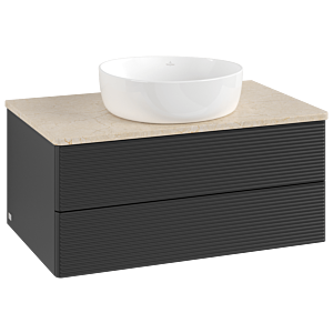 Villeroy & Boch Antao Waschtischunterschrank 800x360x500mm K19113PD mit Struktur FK/AP: PD/3