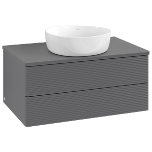 Villeroy & Boch Antao Waschtischunterschrank 800x360x500mm K19150GK mit Struktur FK/AP: GK/0