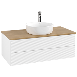 Villeroy & Boch Antao Waschtischunterschrank 1000x360x500mm K20151MT mit Struktur FK/AP: MT/1