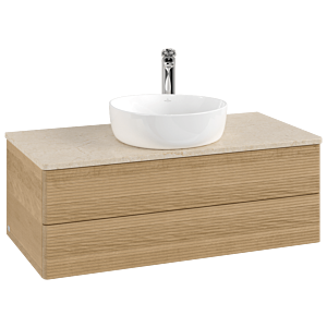 Villeroy & Boch Antao Waschtischunterschrank 1000x360x500mm K20153HN mit Struktur FK/AP: HN/3