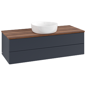 Villeroy & Boch Antao Waschtischunterschrank 1200x360x500mm K21112HG mit Struktur FK/AP: HG/2