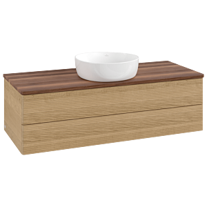 Villeroy & Boch Antao Waschtischunterschrank 1200x360x500mm K21112HN mit Struktur FK/AP: HN/2