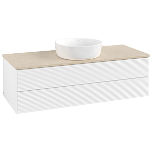 Villeroy & Boch Antao Waschtischunterschrank 1200x360x500mm K21113MT mit Struktur FK/AP: MT/3