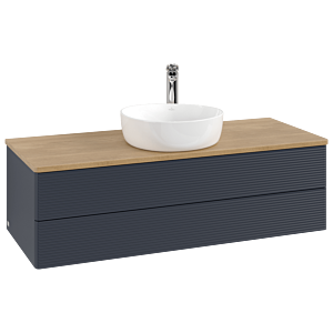 Villeroy & Boch Antao Waschtischunterschrank 1200x360x500mm K21151HG mit Struktur FK/AP: HG/1