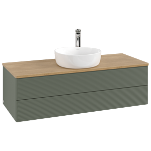 Villeroy & Boch Antao Waschtischunterschrank 1200x360x500mm K21151HL mit Struktur FK/AP: HL/1