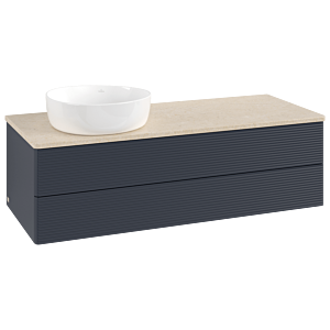 Villeroy & Boch Antao Waschtischunterschrank 1200x360x500mm K22113HG mit Struktur FK/AP: HG/3