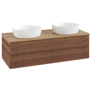 Villeroy &amp; Boch Antao meuble sous lavabo 1200x360x500mm K24111HM avec structure FK/AP: HM/1