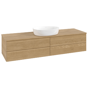 Meuble sous-vasque Villeroy &amp; Boch Antao 1600x360x500mm K25011HN FK/AP: HN/1