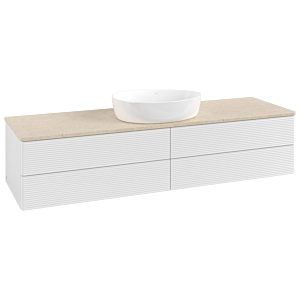 Villeroy & Boch Antao Waschtischunterschrank 1600x360x500mm K25113GF mit Struktur FK/AP: GF/3