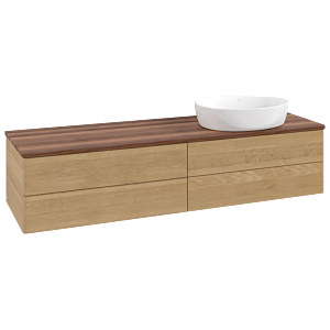 Meuble sous-vasque Villeroy &amp; Boch Antao 1600x360x500mm K27012HN FK/AP: HN/2