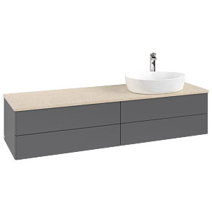Villeroy &amp; Boch Antao vanity unit 1600x360x500mm K27053GK FK/AP: GK/3