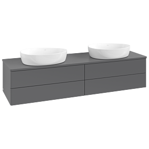 Villeroy &amp; Boch Antao vanity unit 1600x360x500mm K28010GK FK/AP: GK/0