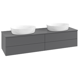 Meuble sous-vasque Villeroy &amp; Boch Antao 1600x360x500mm K28110GK avec structure FK/AP: GK/0