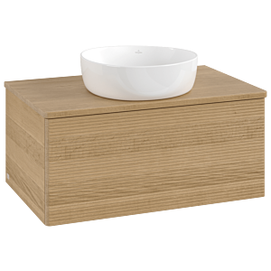 Villeroy &amp; Boch Antao vanity unit 800x360x500mm K30111HN with structure FK/AP: HN/1